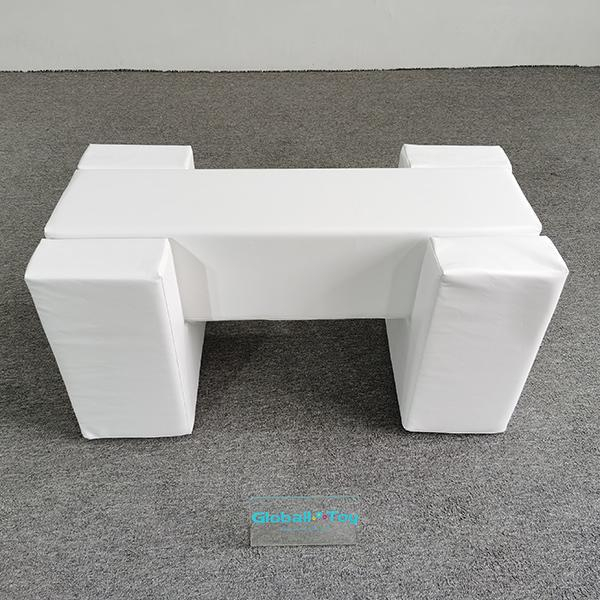  Foam Bridge Balance Set in White for Children