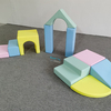 Stackable White Soft Play Cubes for Toddlers