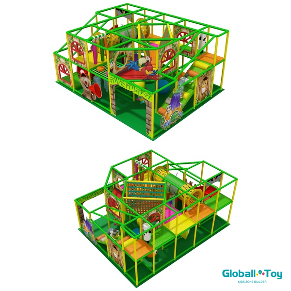 daycare soft play obstacle course indoor playground with foam equipment