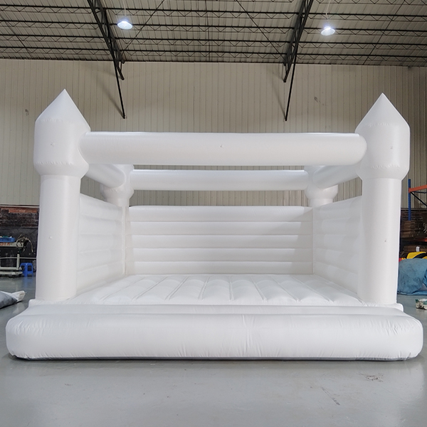 wedding-large-white-bouncy-castle-for-rentals