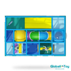 small ocean theme indoor playground layout for shopping malls and daycare