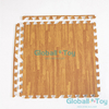 wood pattern soft play floor mat for kids playroom safety flooring