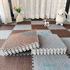woven-floor-mat-brown-grey-set-for-kids-playroom