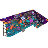 galaxy inspired indoor play area design with tunnels and climbing zones