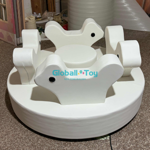 Merry Go Round Soft Spinner Carousel Juego para niños Playground Indoor Playground