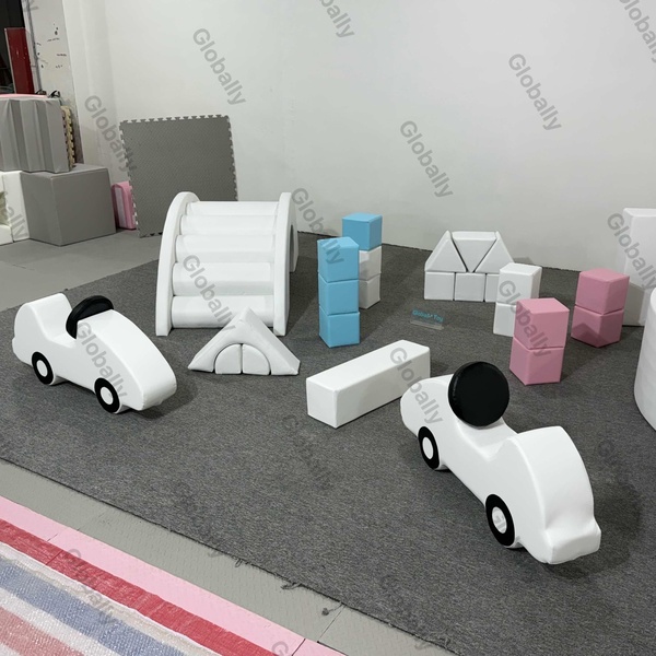 Kids Pastel Soft Play Blocks Set for Indoor Activities