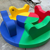 Yeni yürümeye başlayan çocuklar için Rainbow Soft Play Spinner