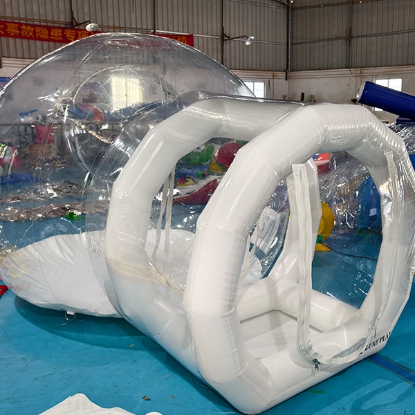 Inflatable Bubble Tent Entrance Angle