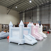 House gonflable gonflable pastel pour la location de fête pour enfants