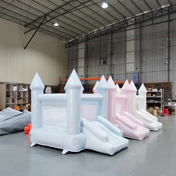 House gonflable gonflable pastel pour la location de fête pour enfants