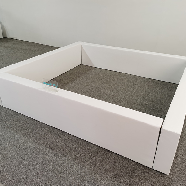 Mit de clôture et de tunnel de jeu doux blanc pour le grossiste de la compagnie de jouets