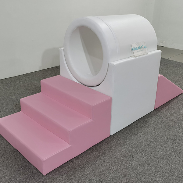 Educational soft foam cubes for early learning spaces