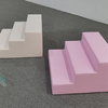 Soft Climbing Foam Steps for Toddlers in Pink And White Color Ideal for Indoor Rental Playgrounds Soft Play Parties And Event Hire Use