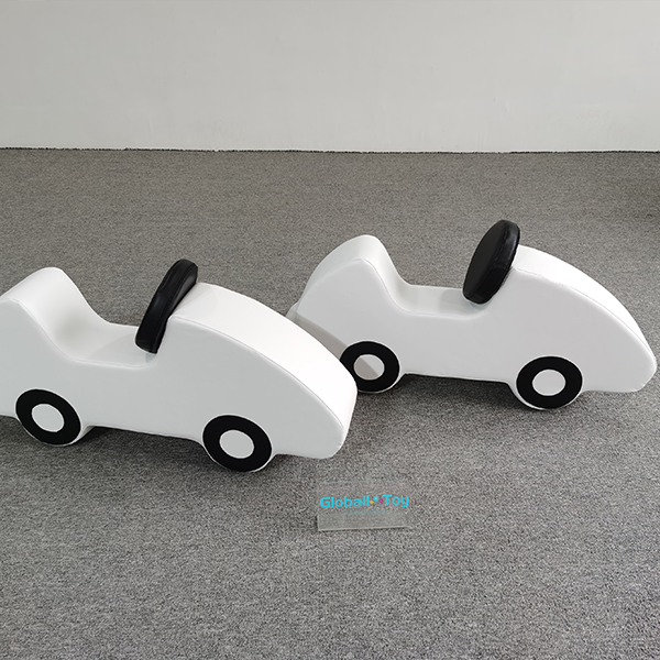 pair-of-white-soft-play-car-rockers