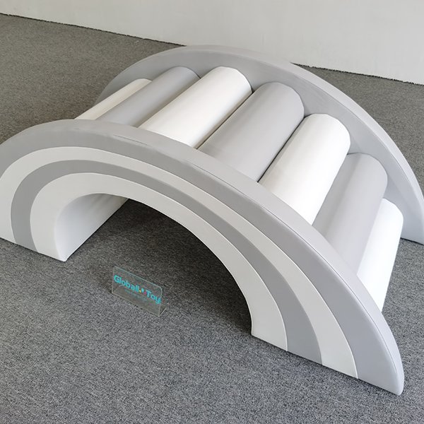 gray-white-soft-play-arch-roller-bridge