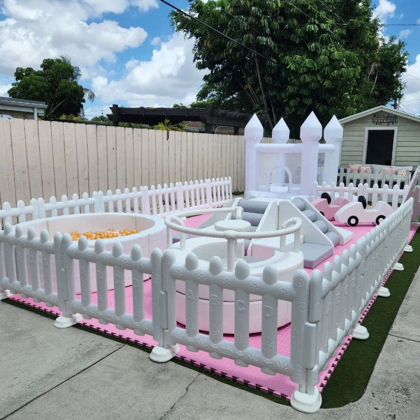 Hinchable Casyle Soft Paly Set Merry Go Round