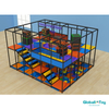 kids indoor play area with modular soft play structures and activity panels