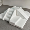white toddler climbing slide soft play structure