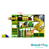 indoor space theme playground rocket tunnel slide for kids entertainment center