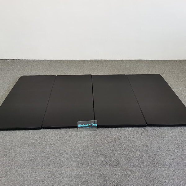yellow foldable soft play mat for children's activities