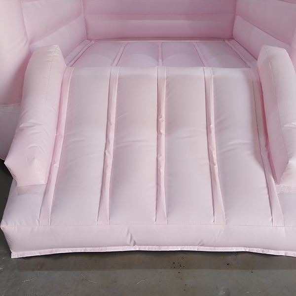commercial-pink-inflatable-castle-with-slide