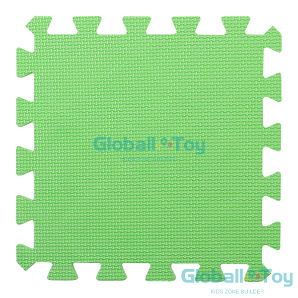 yumuşak oyun-yer-mat-yeşil-köpük-birbirine kenetlenen-çocuk-fayans