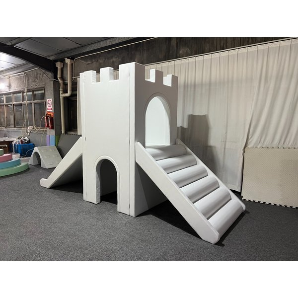 Custom Color Soft Play Merry Go Round Ride For Toddlers