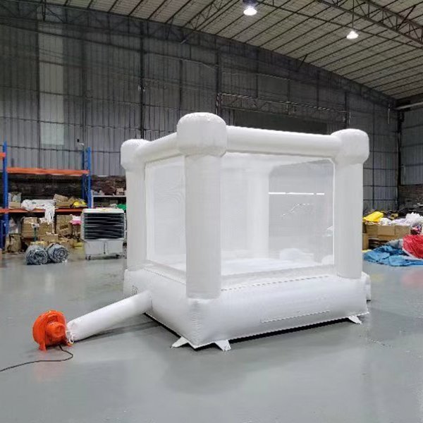 Mariage blanc Bouncer Bouncer Castle Netting Design Kids Playground