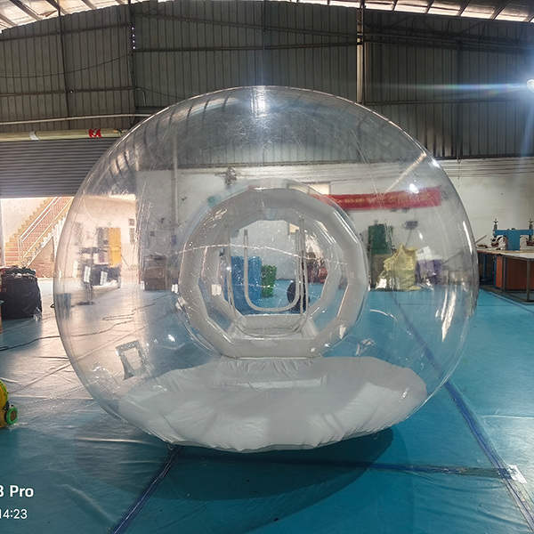 Inflatable soft play bubble tent for kids parties