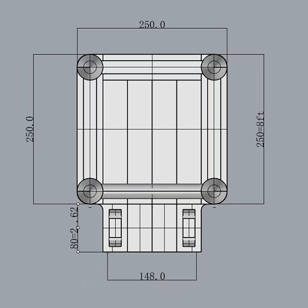 Inflatable Wedding Bounce House With Double Slide