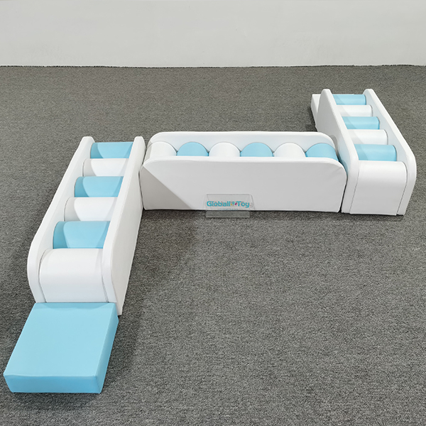 Soft play climbing tunnel and fence set for rental supplier