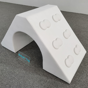 Soft Foam Climbing Triangle Tunnel with Cloud Grips for Toddlers And Indoor Play Areas Ideal for Preschool Gross Motor Development Equipment