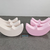 Soft Climbing Foam Steps for Toddlers in Pink And White Color Ideal for Indoor Rental Playgrounds Soft Play Parties And Event Hire Use