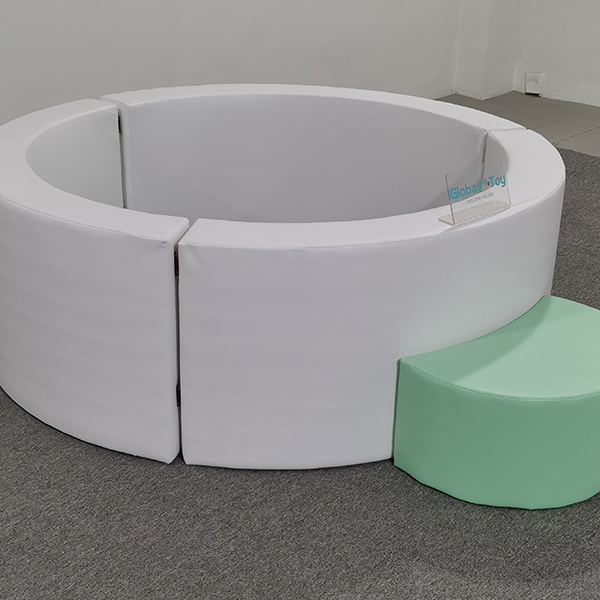 toddler foam ball pit enclosure with step access module