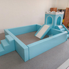 soft play castle with stairs and slide for rental
