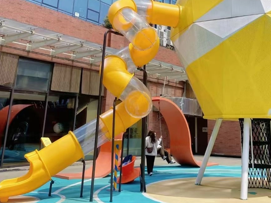 Projektfall: Benutzerdefinierte geometrische Spielplatzkuppel in Melbourne, Australien, installiert