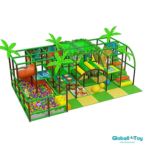 daycare soft play equipment indoor playground tropical forest design