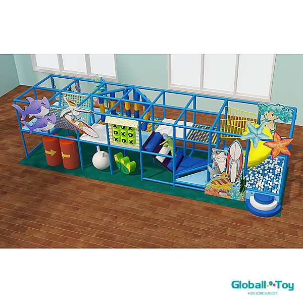 family entertainment center ocean playground with compact modular design