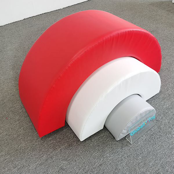red-and-white-arch-soft-play-climbing-set