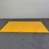 yellow soft mat for crawling and gym use