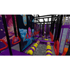 commercial ninja course with cosmic wall graphics and foam pit adventure zone