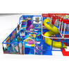kids-play-area-with-yellow-spiral-slide-and-ball-zone