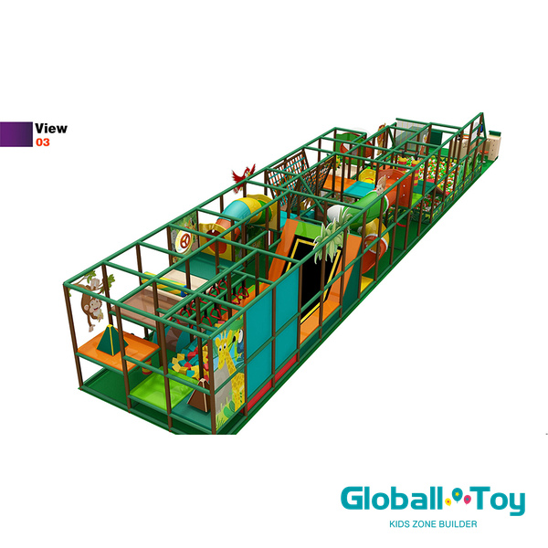 Diseño de parque infantil interior modular de juego suave para zona infantil de centro comercial