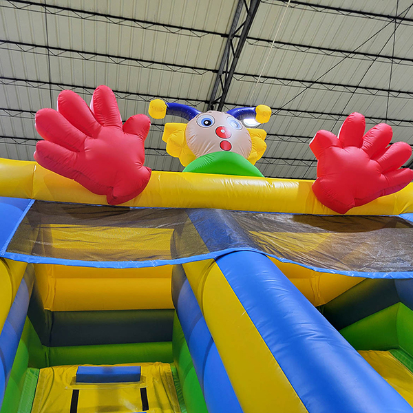 مهرج موضوع نفخ ترتد منزل للرعاية النهارية