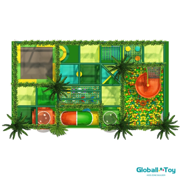 wholesale soft play jungle playground equipment for shopping malls