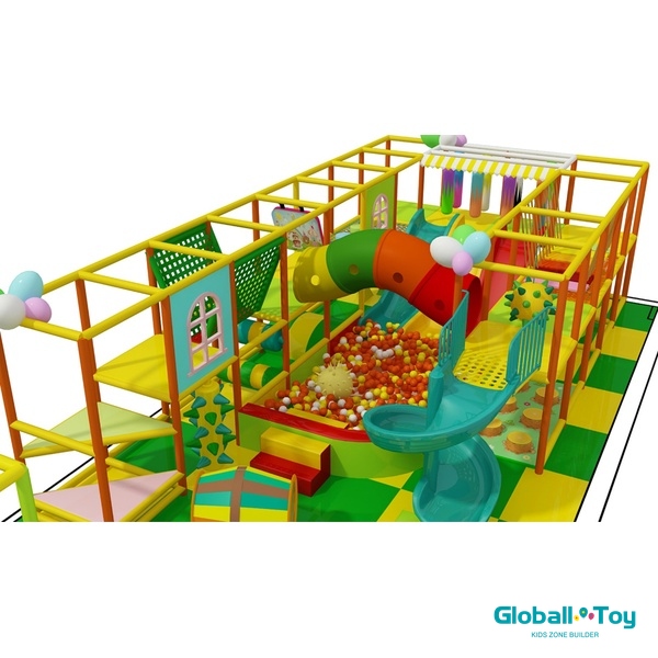 Modüler Oyun Ekipmanları ile Aile Eğlence Merkezi Kapalı Oyun Alanı