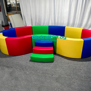 Pit à balle de jeu doux coloré pour les enfants en gros