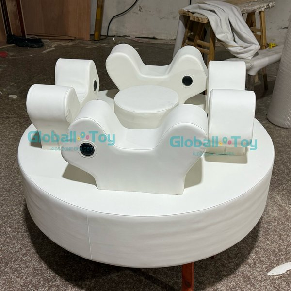 Kids Soft Play Carousel Spinner for Fun