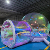 iridescent inflatable bubble tent for outdoor events
