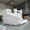 Customized White Bouncer Castle Slide for Commercial Use
